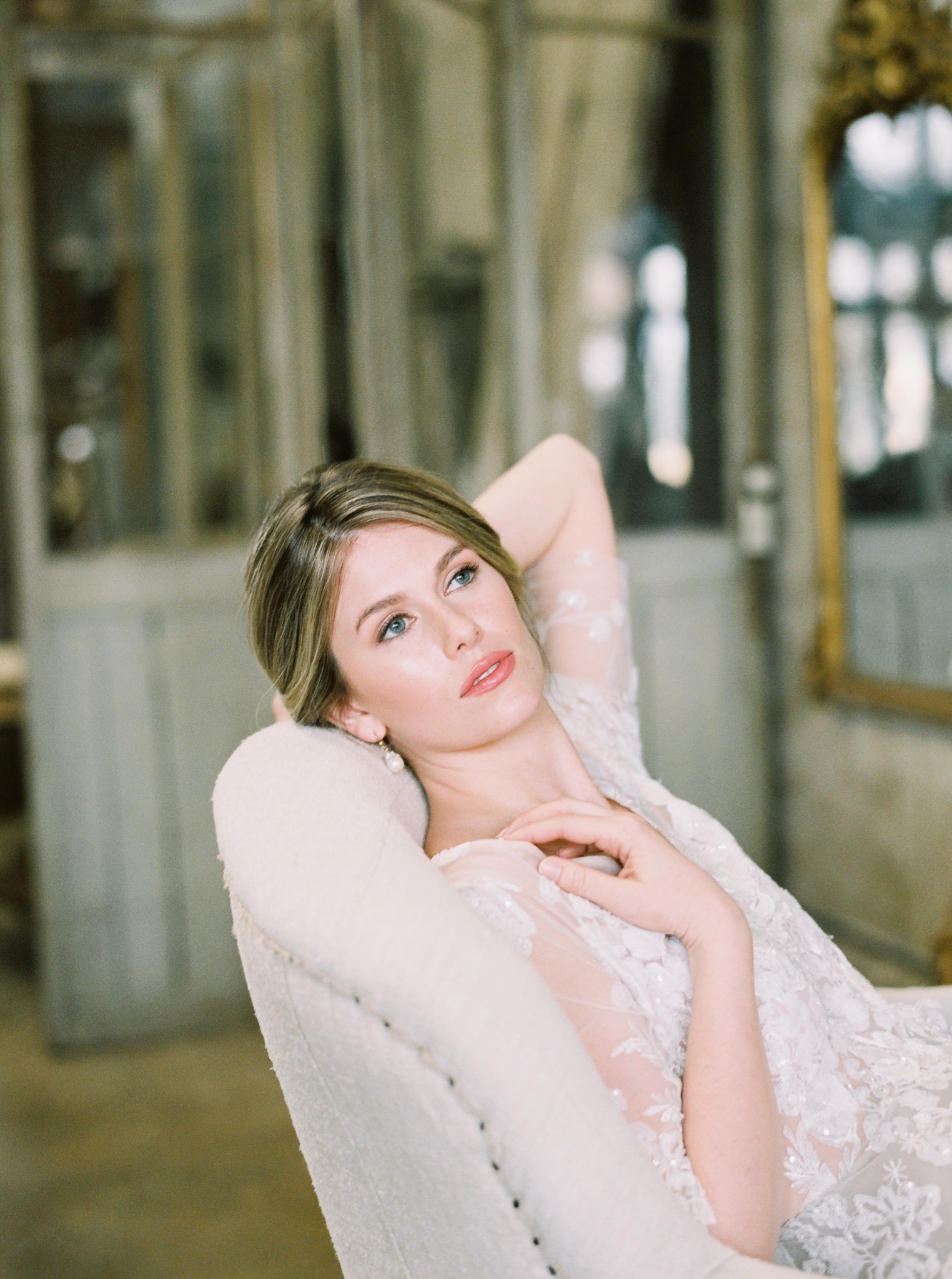 Editorial bridal makeup and hair by Project Artistry