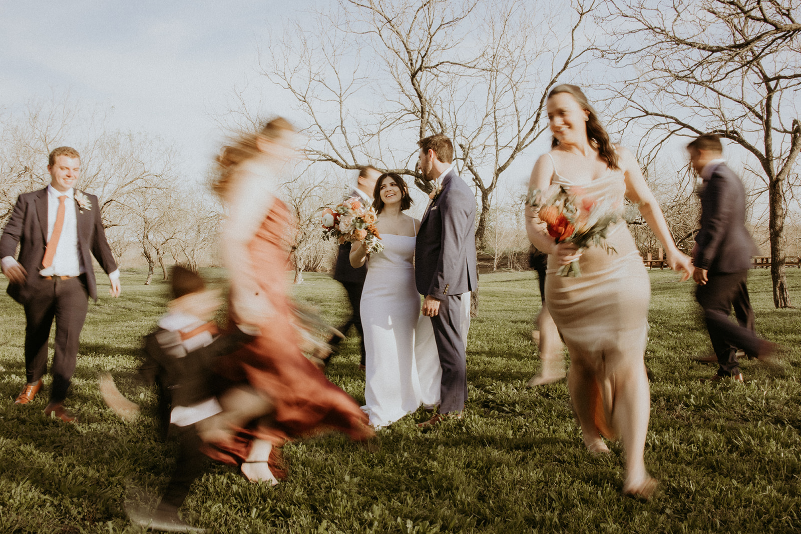 Joyful wedding moment from a Project Artistry client wedding