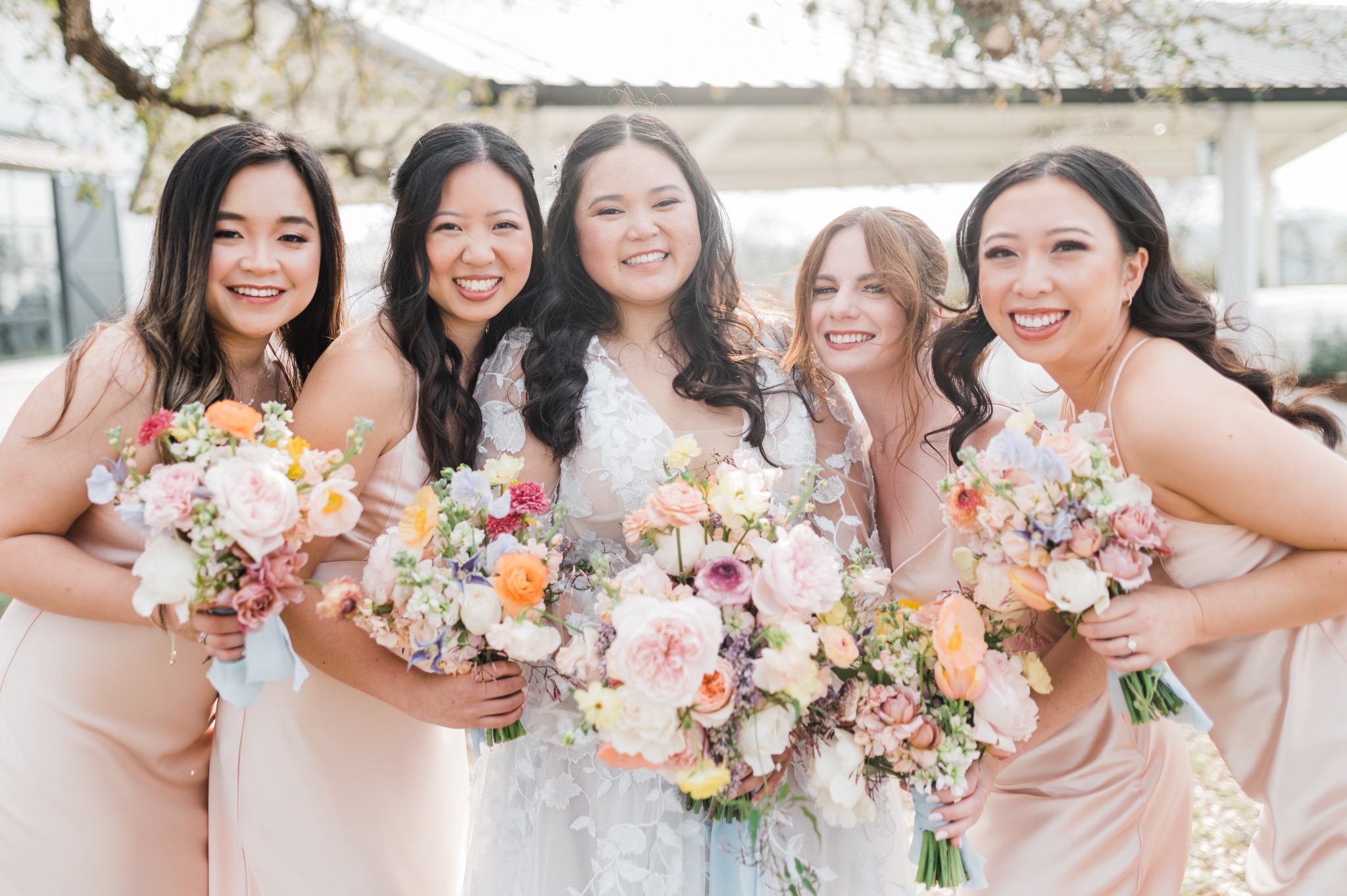 Wedding party hair and makeup by Project Artistry